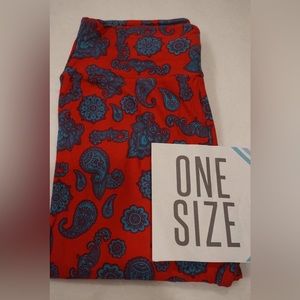 NWT Women’s paisley LuLaRoe Leggings (One Size)